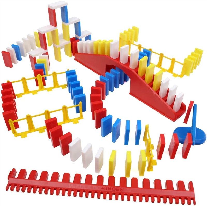 bulk dominoes pro scale stacking building 로고