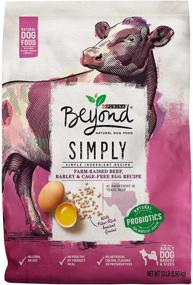 img 4 attached to Purina Beyond Grain-Free, Natural Beef and Egg Adult Dry Dog Food – Enhanced for SEO