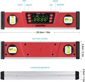 img 3 attached to Digital Magnetic Level Protractor Inclinometer