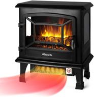 🔥 20-inch suburbs infrared electric fireplace stove | 1400w freestanding heater, overheat safety, portable indoor space heater logo