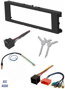 img 1 attached to 🚗 Complete Car Stereo Install Kit for 1996-2006 Audi A4, A6, A8 & TT - Enhance Your Audi's Audio System with an Aftermarket Single Din Radio