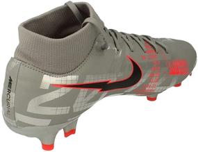 img 2 attached to 👟 Nike Superfly Academy FG Grey Red Men's Athletic Shoes: Unrivaled Performance and Style