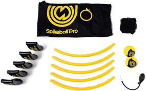 img 1 attached to Spikeball Pro Kit (Tournament Edition): Upgraded Net, Spin-Enhancing Balls, Portable Pump, Backpack - Seen on Shark Tank!