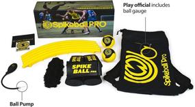 img 3 attached to Spikeball Pro Kit (Tournament Edition): Upgraded Net, Spin-Enhancing Balls, Portable Pump, Backpack - Seen on Shark Tank!