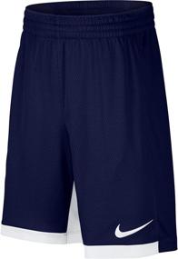 img 4 attached to Nike Dri Fit Printed Shorts Purple Boys' Clothing ~ Active