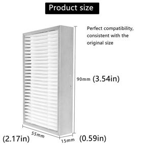 img 3 attached to （2 Pack）H13 Suitable Electrical Respir∂Tor Compatible