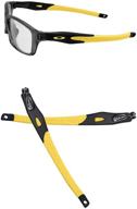 🕶️ enhance your oakley crosslink sweep pro switch pitch glasses with gohin replacement temples arms legs logo