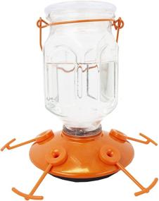 img 4 attached to 🐦 Perky-Pet 9113-2 Top-Fill Glass Oriole Feeder – 22 Oz: Amp Up Your Backyard with this Convenient and Beautiful Bird Feeder!