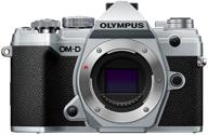 корпус камеры olympus om d mark silver логотип