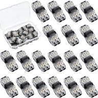🔌 universal compact i-shape terminals - 15-pack low voltage i tap wire connectors with toolless connection - no wire-stripping required - for 18-22 awg wiring logo