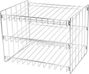 img 2 attached to 🗄️ Chrome 3 Tier Can Storage Rack for Kitchen Organization and Pantry Space Maximization