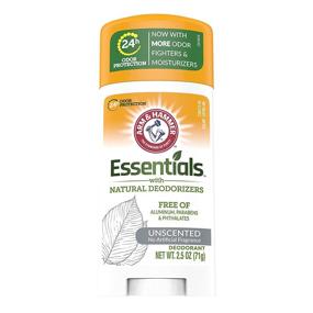 img 3 attached to 🌿 Arm & Hammer Essentials Unscented Deodorant with Natural Deodorizers - Save When You Buy 3 Packs