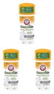 🌿 arm & hammer essentials unscented deodorant with natural deodorizers - save when you buy 3 packs logo