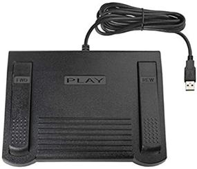 img 1 attached to 🎮 USB Foot Pedal for Windows Media Player