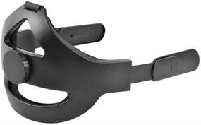 img 1 attached to 🎮 Enhance Oculus Quest 2 Experience with Adjustable Replace Elite Head Strap: Reduce Head Pressure, Balance Weight, and Update Head Band
