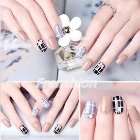 img 1 attached to 💅 Френшн 8 мл Классический DIY 3D Гель-лак для дизайна ногтей, нарисованных красок, Гель-лак для ногтей с ультрафиолетовой лампой, Пенал для геля-проволоки, Для салона белого Nail Art 62