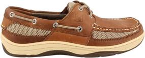 img 3 attached to Мужские лодочные туфли Sperry Top Sider Tarpon 2 Eye - Стильная и надёжная обувь для мужчин.