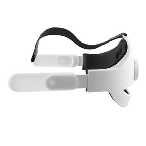 img 3 attached to Удобный регулируемый ремень для шлема Oculus Quest 2 Elite Strap VR Headset с наушниками наушниками - улучшенное равновесие и распределение веса