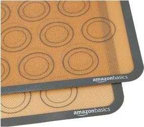img 2 attached to AmazonBasics Silicone Macaron Baking Mat