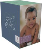 🌍 earth & eden baby diapers size 2, 204 count: eco-friendly, premium quality diapers for your little one logo