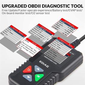 img 2 attached to EDIAG Car OBD2 Scanner YA-101 Code Reader for Check Engine Light,O2 Sensor,EVAP Test, On-Board Monitor Test,Smog Check,Diagnostic Scan Tool - OBD2 Protocol Car Compatibility Since 1996