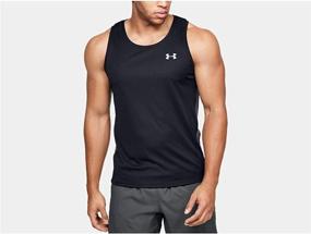 img 3 attached to 👕 Enhance Visibility with Under Armour Men's Reflective Running Singlet and Shirts