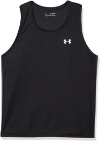 img 4 attached to 👕 Enhance Visibility with Under Armour Men's Reflective Running Singlet and Shirts