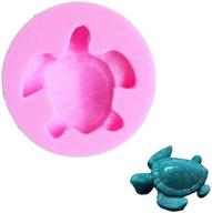 🐢 efivs arts sea turtle silicone mold: perfect for fondant, chocolate, soap & more! logo