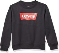 👕 levis boys crewneck sweatshirt | revolver | boys' clothing and fashion hoodies & sweatshirts logo
