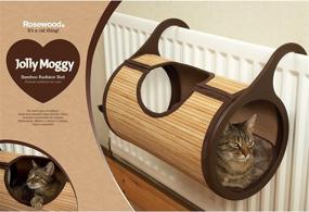 img 3 attached to 🐱 Bamboo Radiator Bed for Cats - The Ultimate Furniture for Feline Comfort