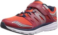 👟 saucony zealot 2 a/c running shoe - unisex child's sneaker for enhanced performance logo