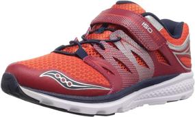 img 4 attached to 👟 Saucony Zealot 2 A/C Running Shoe - Unisex Child's Sneaker for Enhanced Performance