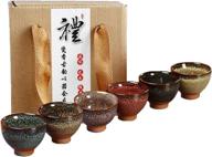 🍜 6-piece handmade japanese chinese ceramic set logo