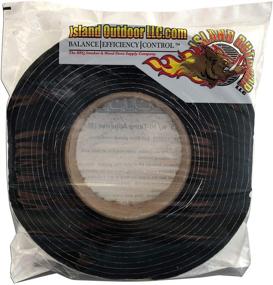 img 2 attached to 🔥 High Temperature Smoker Gasket - FireBlack34 for Big Green Egg (Small, Medium & Mini) - 3/4" x 1/8" - 15 ft - Black