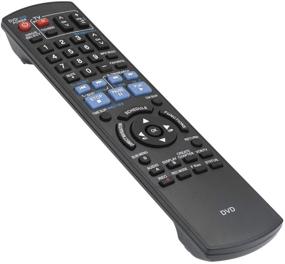 img 2 attached to N2QAYB000197 Panasonic DVD Recorder Remote - Compatible with DMR-EZ485V, DMR-EZ48, DMR-EZ485, DMR-EZ48V, DMR-EZ485VK, DMR-EZ48VK, DMR-EZ37V