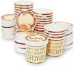 containers disposable thanksgiving paper bowls logo