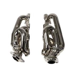 img 1 attached to 🚀 High-Performance BBK (4014) 1-5/8&#34; Chrome Tuned-Length Exhaust Header for Dodge Truck - Enhance SEO