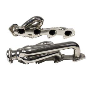 img 2 attached to 🚀 High-Performance BBK (4014) 1-5/8&#34; Chrome Tuned-Length Exhaust Header for Dodge Truck - Enhance SEO