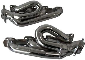 img 4 attached to 🚀 High-Performance BBK (4014) 1-5/8&#34; Chrome Tuned-Length Exhaust Header for Dodge Truck - Enhance SEO