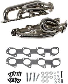 img 3 attached to 🚀 High-Performance BBK (4014) 1-5/8&#34; Chrome Tuned-Length Exhaust Header for Dodge Truck - Enhance SEO