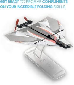 img 1 attached to Revolutionize Your Paper Airplane Game with PowerUp Paper Airplane Templates Models!