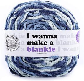 img 4 attached to 🧶 Lion Brand Yarn Wanna Make a Blankie Yarn, Mizzle: Unleash Your Creativity with this Cozy and High-quality Yarn!