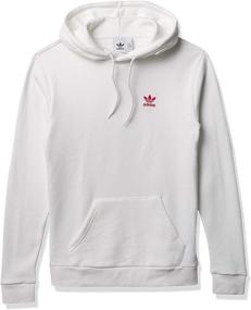 img 3 attached to Adidas Originals Trefoil Essentials Hoodie Men's Clothing for Active