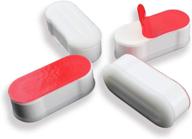 apure bidet toilet seat bumper set - strong adhesive (4-pack) for bidets logo