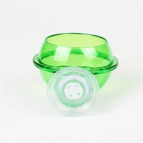 img 1 attached to 🦎 POPETPOP Suction Cup Reptile Feeder: Translucent Anti-Escape Dish for Chameleon, Tortoise, Gecko, Snakes, Iguana, Lizard - Ledge Accessories Supplies
