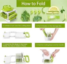 img 1 attached to 🥒 6-in-1 Mandoline Slicer: The Ultimate Kitchen Tool for Effortless Vegetable Slicing, Dicing, and Grating