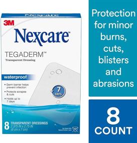 img 3 attached to Nexcare Tegaderm Waterproof Transparent Dressing