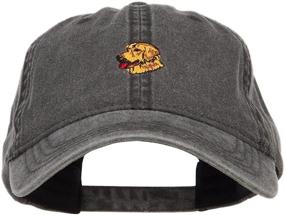 img 4 attached to E4Hats Golden Retriever Embroidered Washed