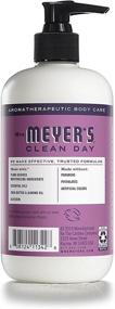 img 2 attached to 🍒 Mrs. Meyer's Clean Day Hand Lotion: Moisturizing Essential Oil Formula, Plum Berry Scent, 12 oz Bottles, Pack of 3