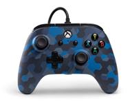 powera wired stealth controller blue xbox logo